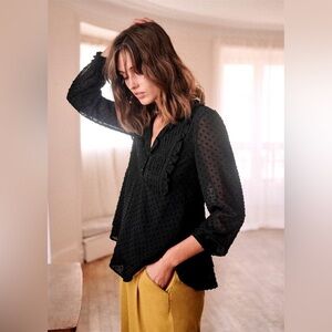 Sezane Mirta Blouse, size 34 (US 2/XS)